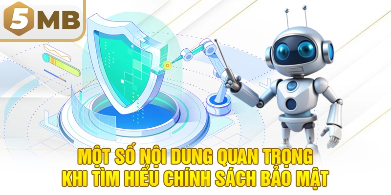 Một số nội dung quan trọng khi tìm hiểu chính sách bảo mật 